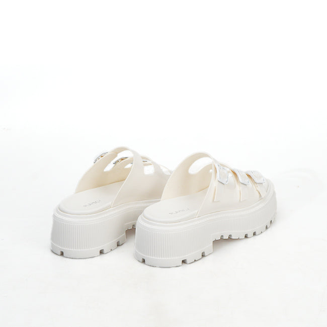 Playboy Sandal Wanita Sandals Fiji In White