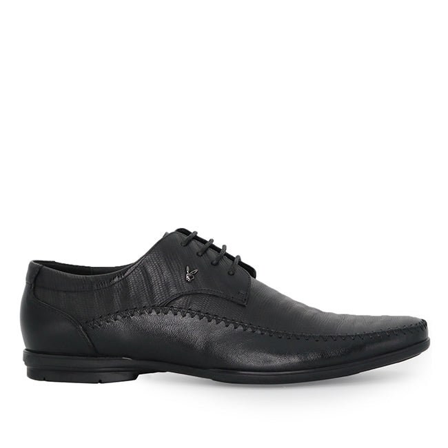 Playboy Sepatu Formal Pria Jevuska ( Laces ) In Black