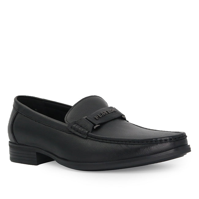 Playboy Sepatu Loafers Pria Javon In Black