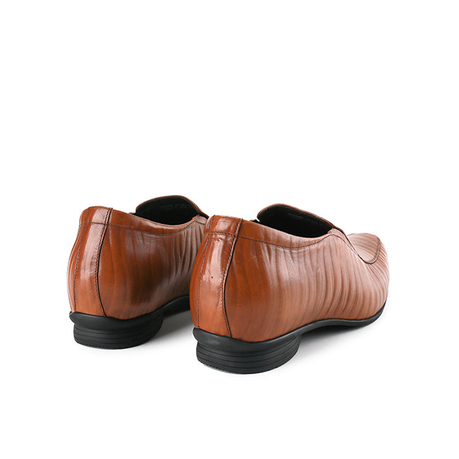 Playboy Sepatu Formal Pria Zhilattan ( Loaver ) In Brown