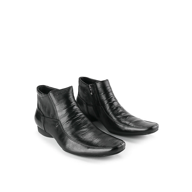 Playboy Sepatu Boots Pria Jevanka (Boots)  In Black