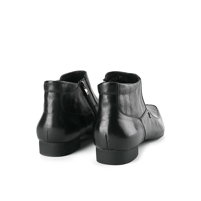 Playboy Sepatu Boots Pria Jevanka (Boots)  In Black