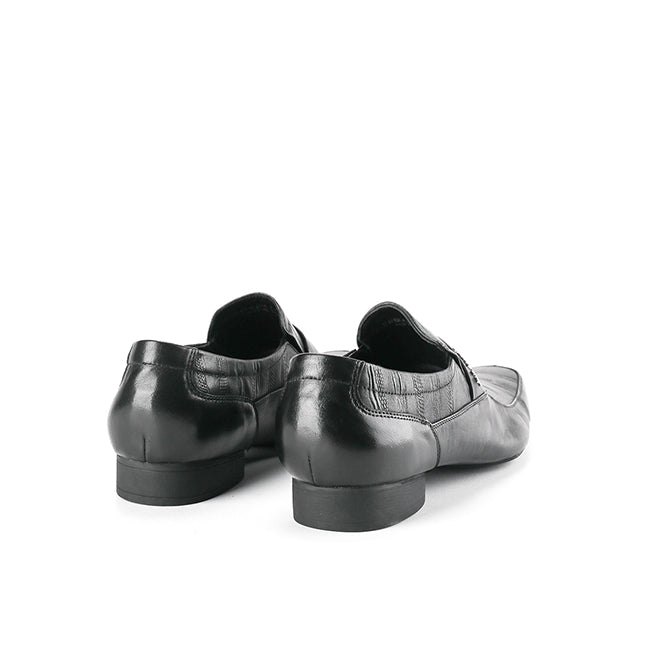 Playboy Sepatu Formal Pria Jevanka ( Slip On ) In Black