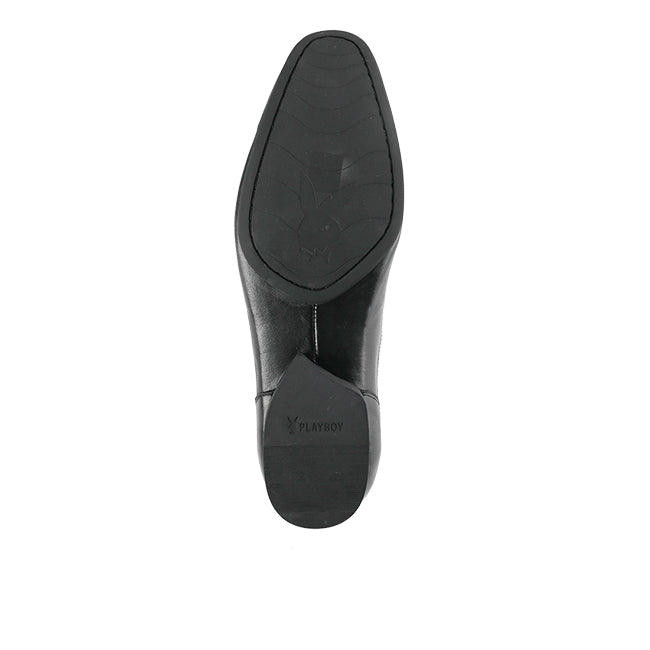 Playboy Sepatu Formal Pria Jevanka ( Slip On ) In Black