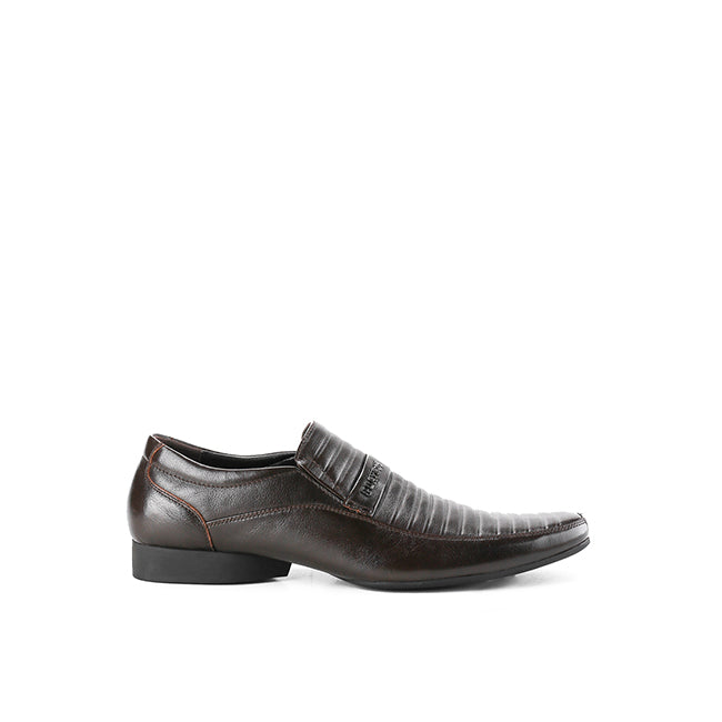 Playboy Sepatu Slip On Pria Jeviera ( Slip On ) In Brown