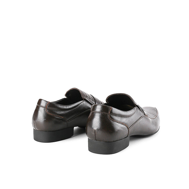 Playboy Sepatu Slip On Pria Jeviera ( Slip On ) In Brown