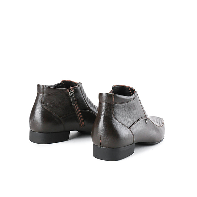 Playboy Sepatu Boots Pria Jeviera ( Boots ) In Brown