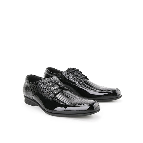 Playboy Sepatu Pria Lace Up Geromes - Laces In Black
