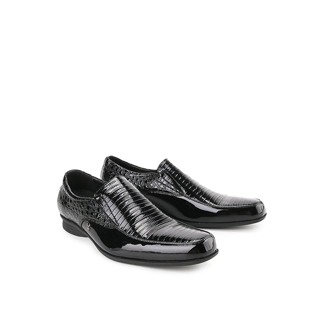 Playboy Sepatu Pria Zeromes - Slip On In Black