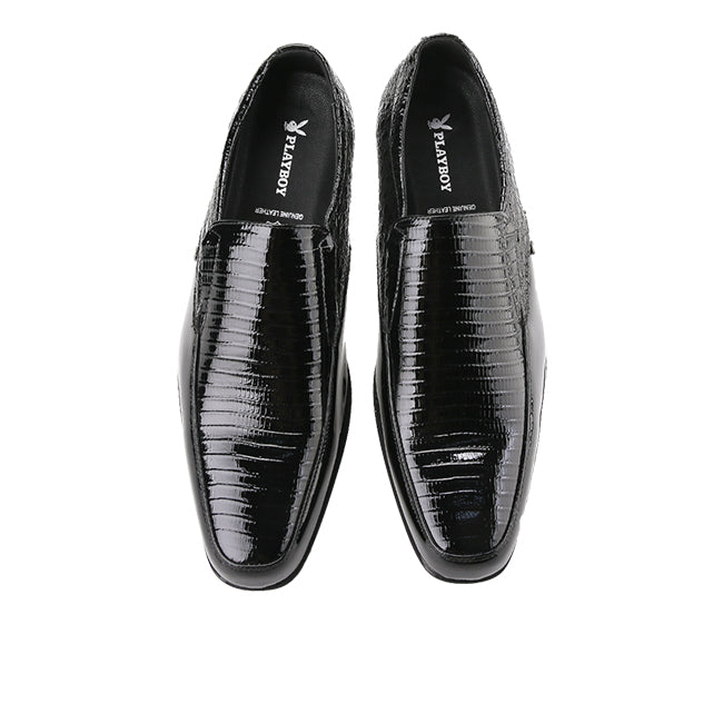 Playboy Sepatu Pria Zeromes - Slip On In Black