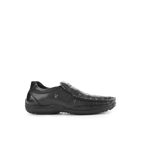 Playboy Sepatu Pria Lace Up Albania Slip On In Black