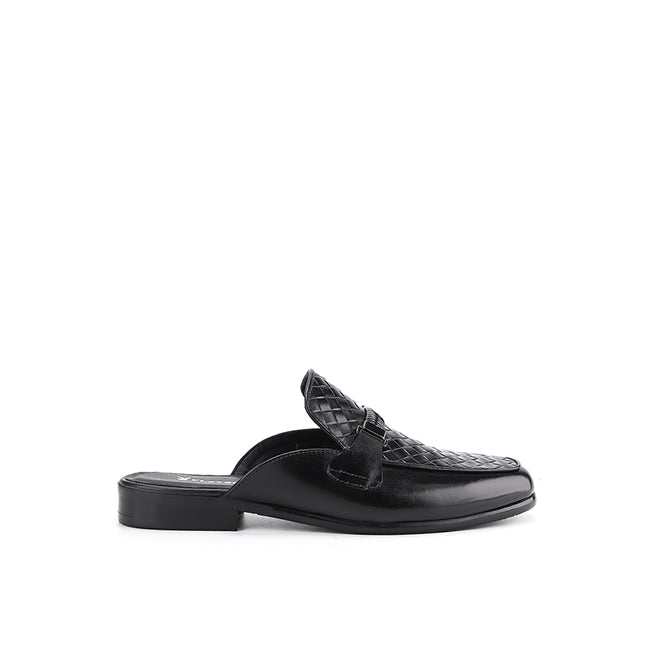 Playboy Sepatu Pria Wigly Mules In Black