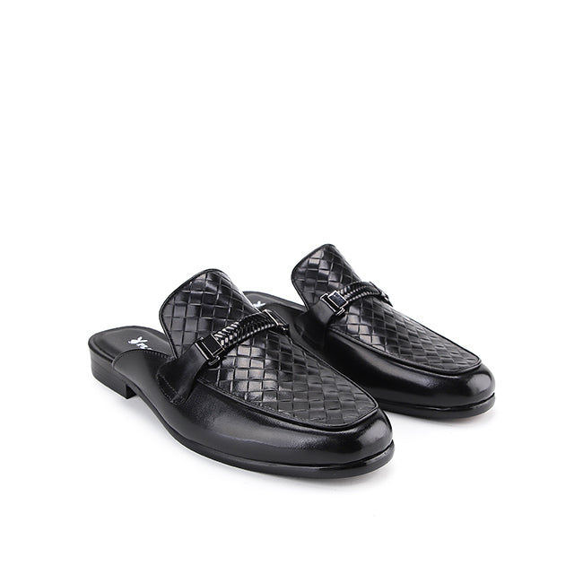 Playboy Sepatu Pria Wigly Mules In Black