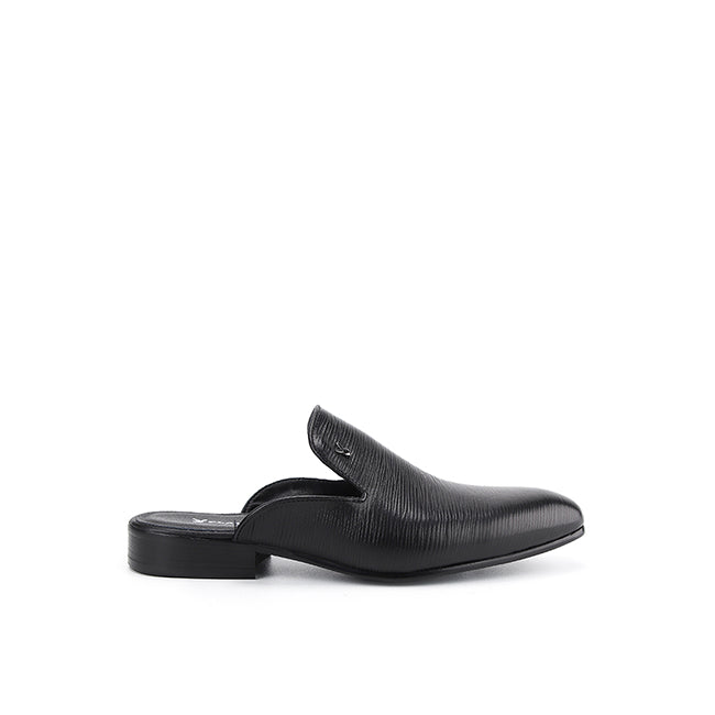 Playboy Sepatu Pria Wuglie Mules In Black