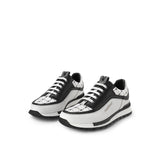 Playboy Sepatu Sneaker Pria Jeconiah In Black/White