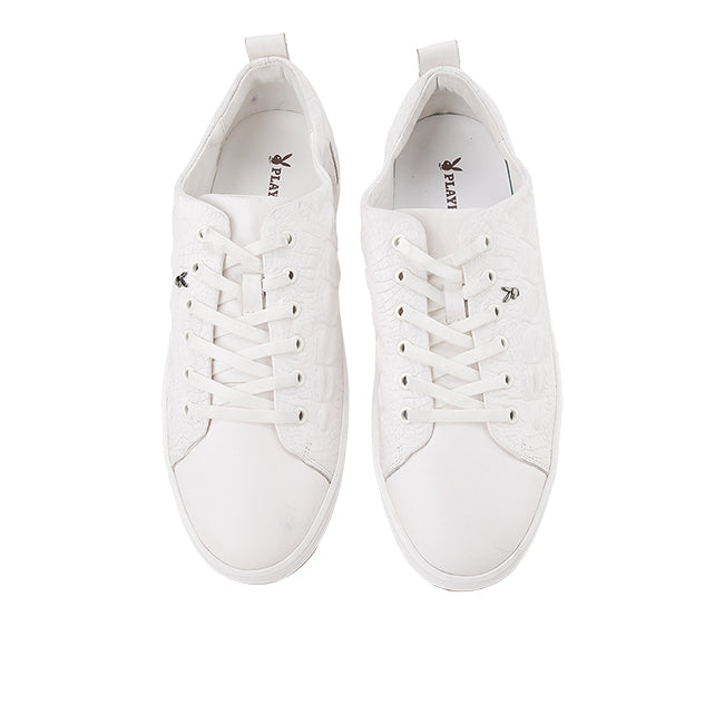 Playboy Sepatu Pria Actives Cabriore In White