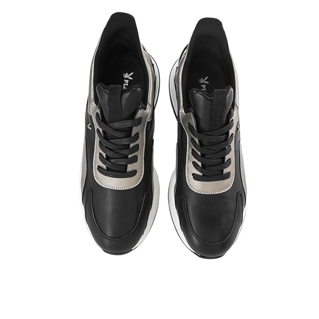 Playboy Sepatu Pria Sneakers Elroy In Black