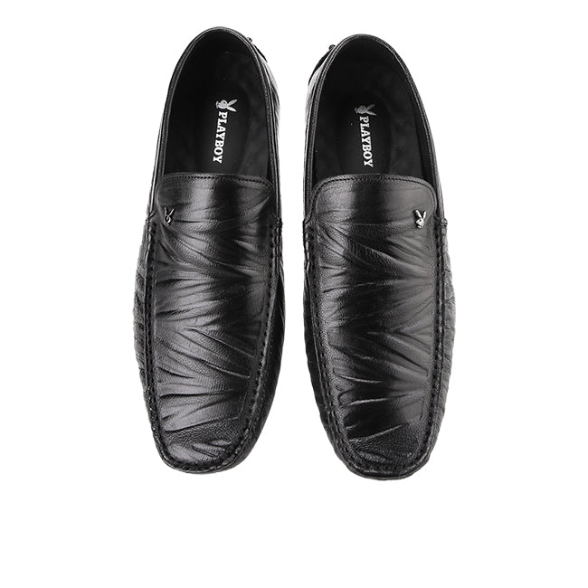Playboy Sepatu Pria Loafers Fredos In Black