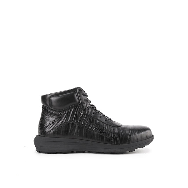 Playboy Sepatu Pria Caprio Boots Laces In Black