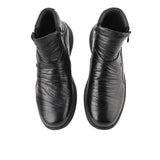 Playboy Sepatu Pria Caprio Boots Zipper In Black