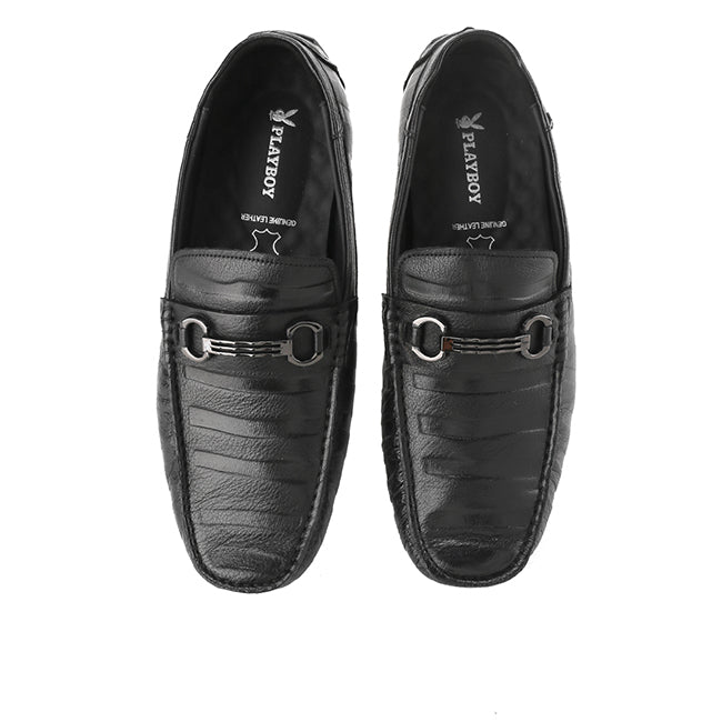 Playboy Sepatu Pria Loafers Cellago In Black