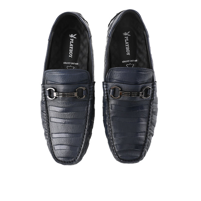 Playboy Sepatu Pria Loafers Cellago In Navy