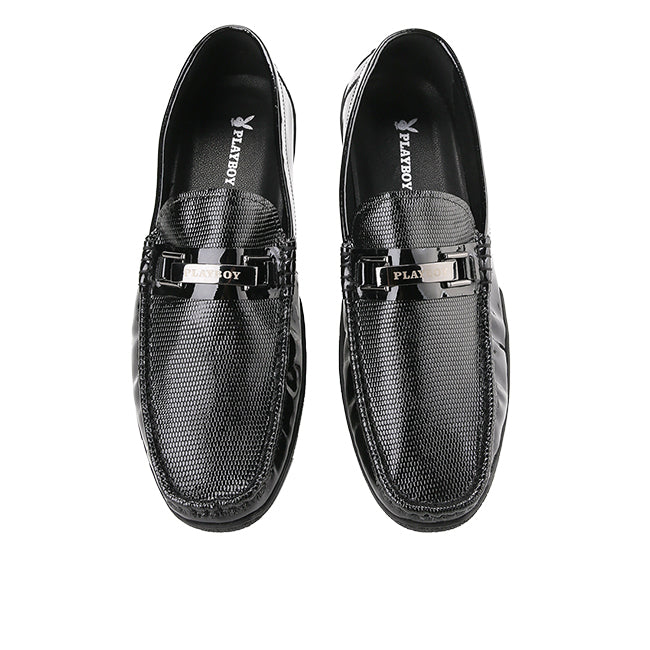 Playboy Sepatu Pria Loafers Sherlock In Black