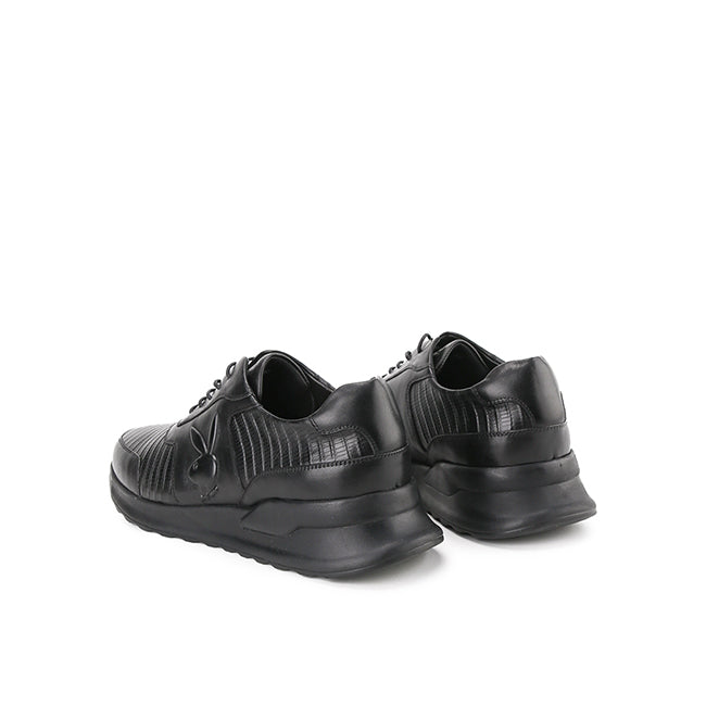 Playboy Sepatu Pria Actives Cappone In Black
