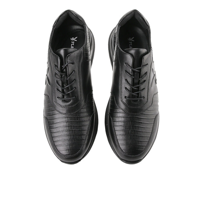 Playboy Sepatu Pria Actives Cappone In Black