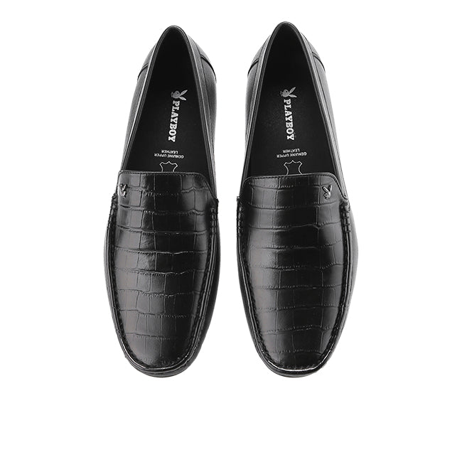 Playboy Sepatu Pria Albatros Loafer 1 In Black