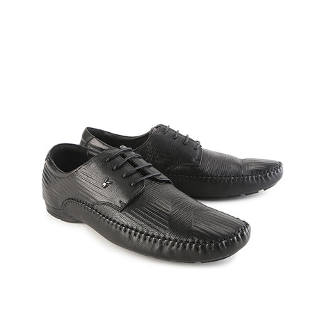Playboy Sepatu Pria Slip On Leccox Laces In Black