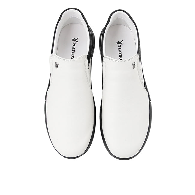 Walver Laces Up In White/Black