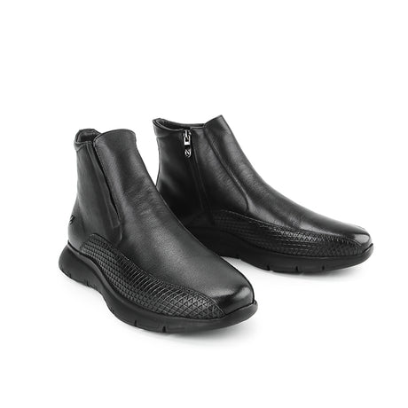 Playboy Sepatu Pria Wolfgang Boots In Black