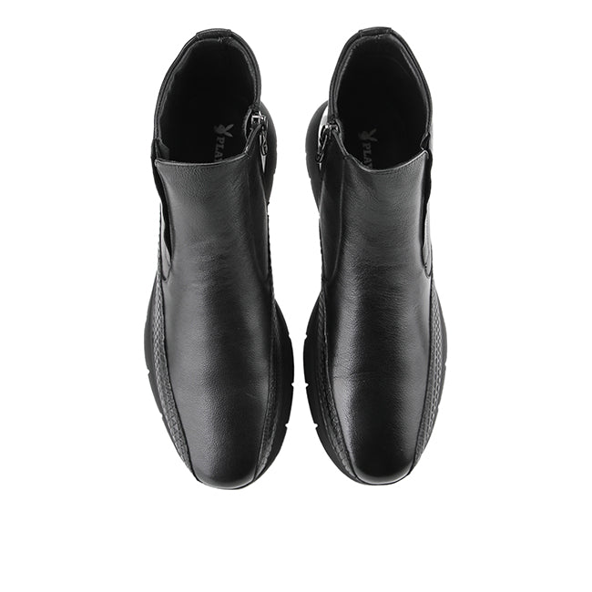 Playboy Sepatu Pria Wolfgang Boots In Black