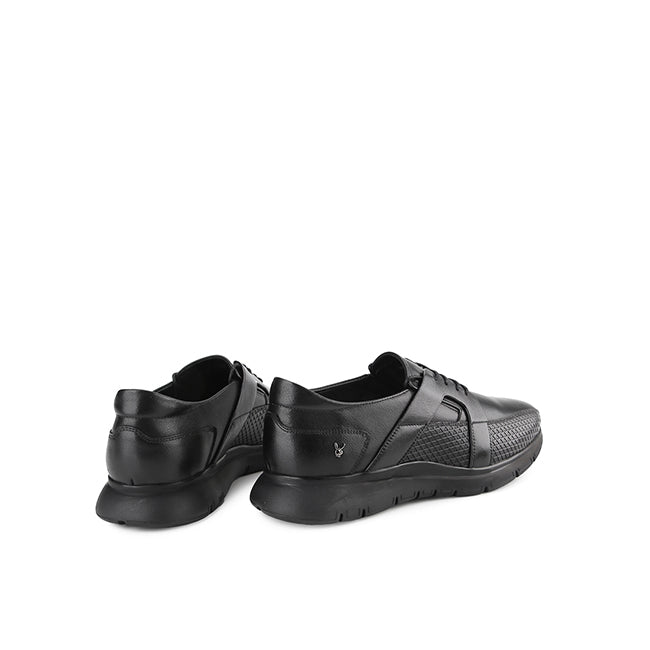 Playboy Sepatu Pria Lace Up Wolfgang Laces Up In Black