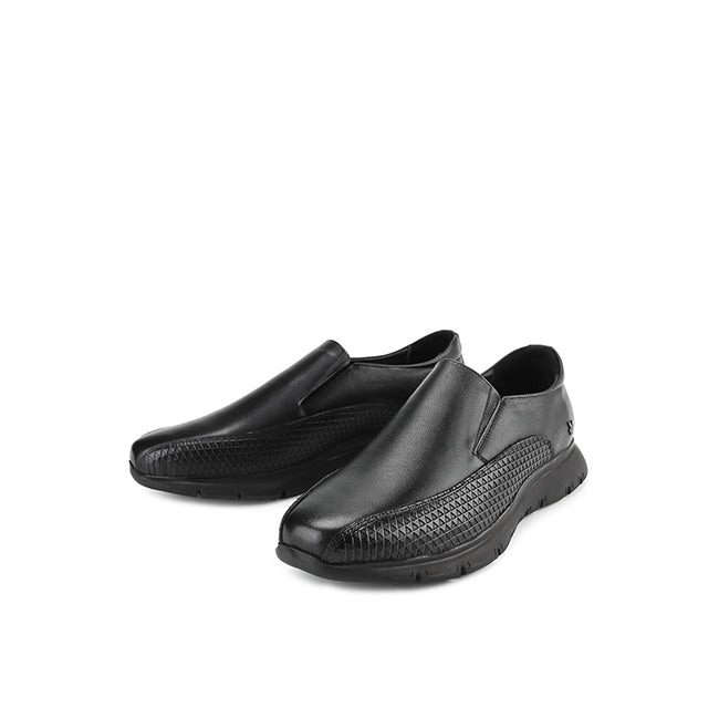 Playboy Sepatu Pria Wolfgang Slip On In Black