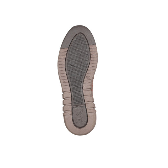 Playboy Sepatu Pria Formal Zanggar Lace In Tan