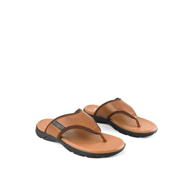 Playboy Sandal Pria Comforta - Thong In Tan