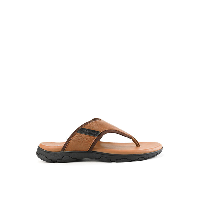 Playboy Sandal Pria Comforta - Thong In Tan