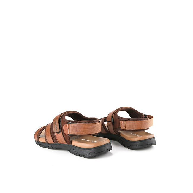 Playboy Sandal Pria Comforta-Slingback 3 In Tan