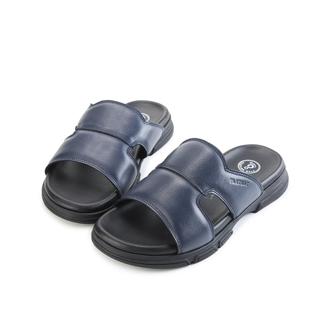 Playboy Sandal Pria Austria Mule In Navy 45