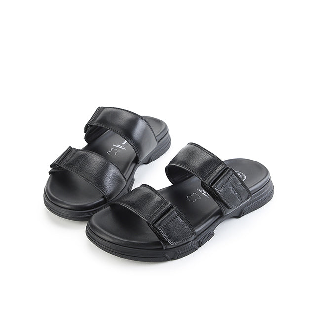 Playboy Sandal Pria Norwich Strap In Black 42
