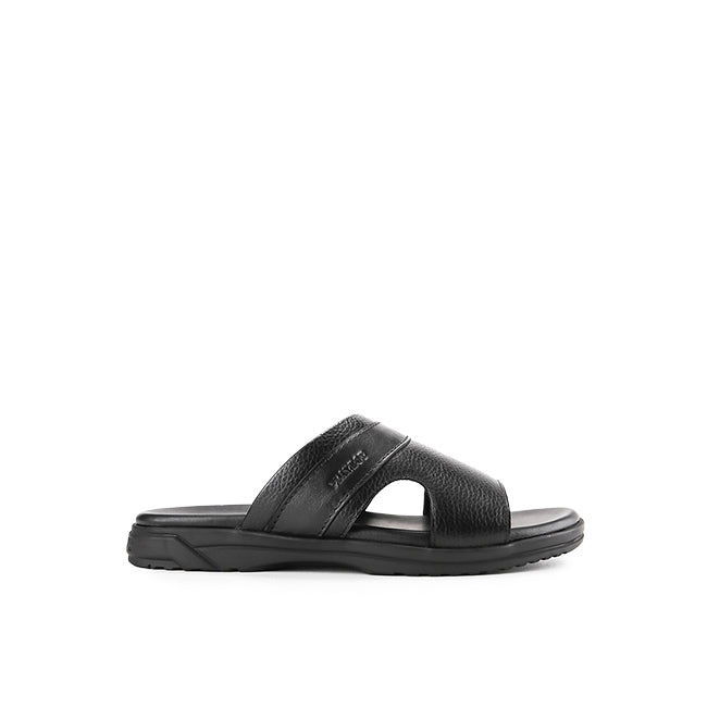 Playboy Sandal Pria Trousard Mule In Black 45