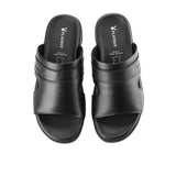 Playboy Sandal Pria Trousard Mule In Black 45
