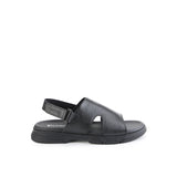 Playboy Sandal Pria Tierbraun Slingback Mule In Black 44