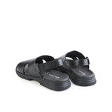Playboy Sandal Pria Tierbraun Slingback Mule In Black 43