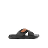 Playboy Sandal Pria Troumpard Cross In Coffe 45