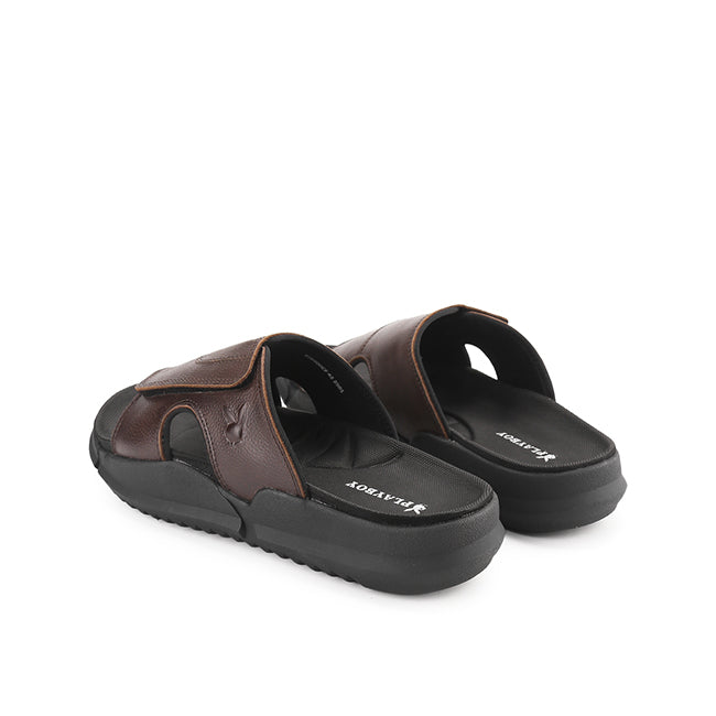 Playboy Sandal Pria Lokki Mules In Coffee