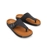 Playboy Sandal Pria Thong Conor In Black