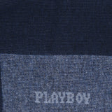 Playboy Men Socks Short 1 In Black/Navy/Light Grey
